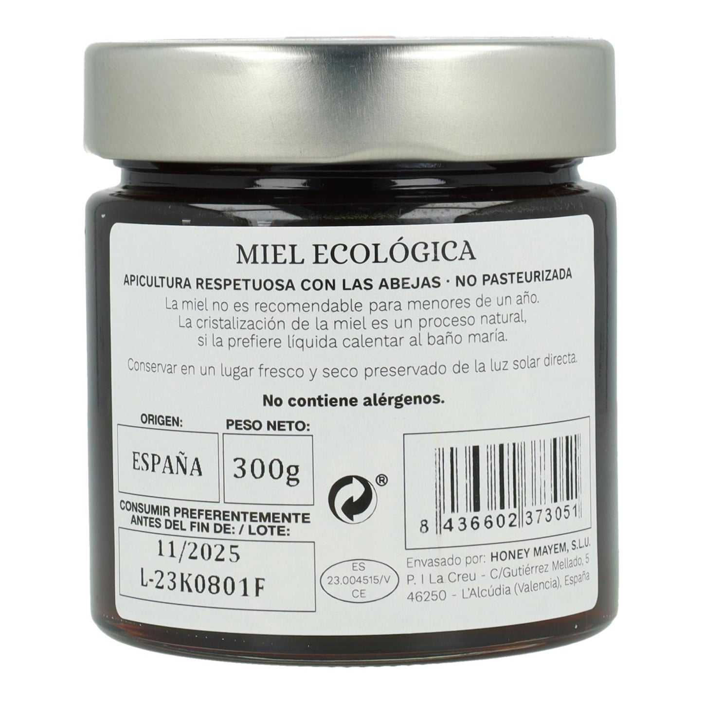 Miel castaño bio Mayem 300 g