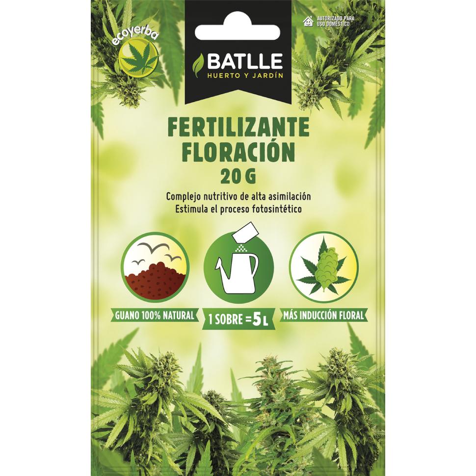 Fertilizante Ecoyerba Floración sobre para 5 L Batlle