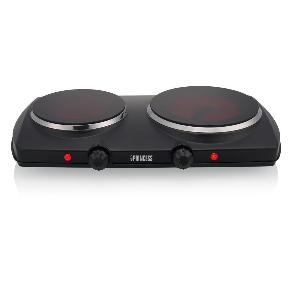 Hornillo eléctrico doble cerámico Princess 800+1200 W