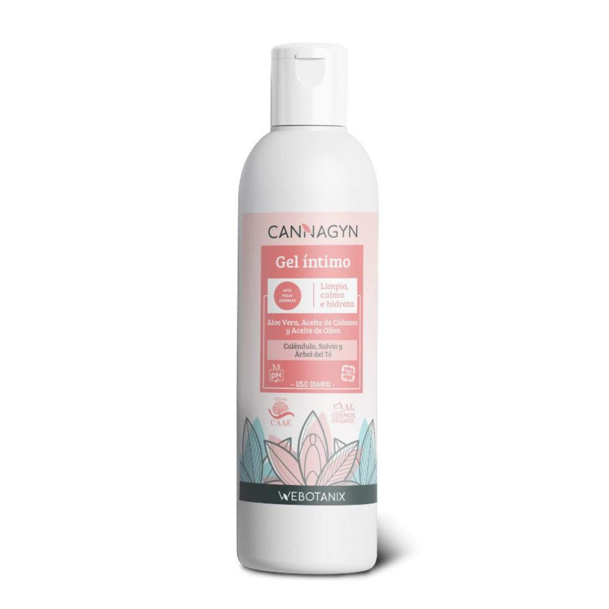 Gel íntimo BIO Cannagyn WeBotanix 250 ml
