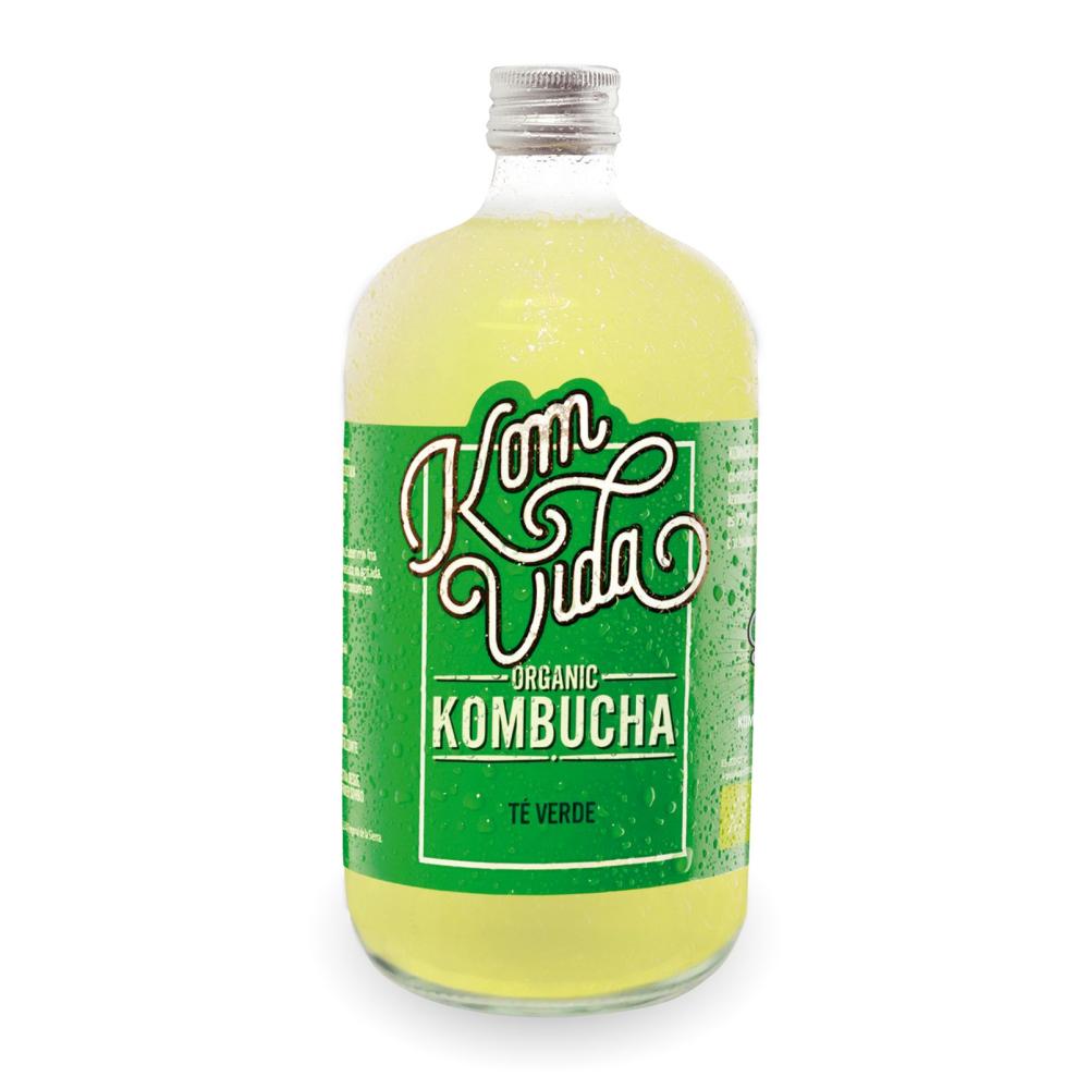 Kombucha de Té verde Komvida 750 ml