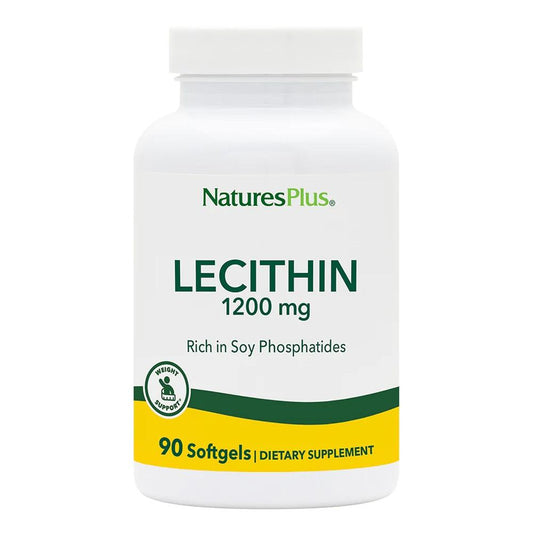 Lecitina de Soja 1200 mg Nature's Plus 90 perlas