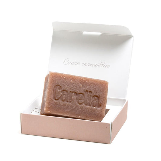 Jabón natural con cacao Carelia 100 g