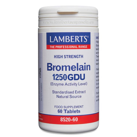 Bromelina 60 Comprimidos Lamberts