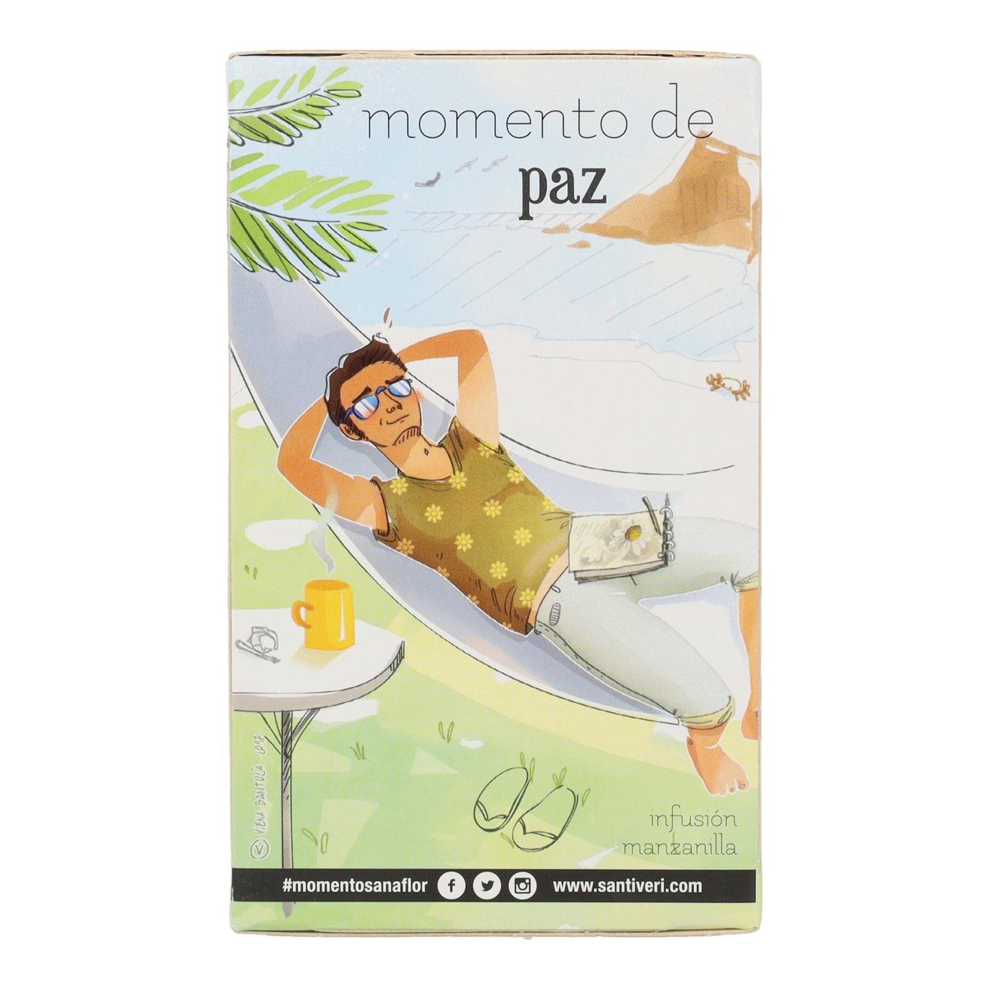 Manzanilla Bio 20 Filtros Santiveri