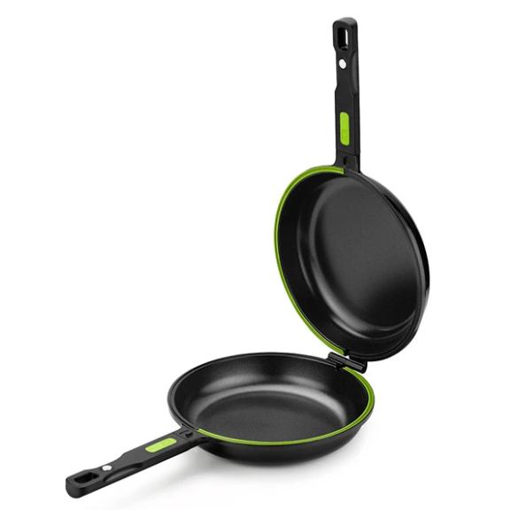 Sartén Dupla Tortillas ECO+ aluminio fundido Bra Prior 20 cm
