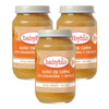 Pack 3 unidades potito de guiso de carne con zanahoria y ciruelas  Babybio 200 g
