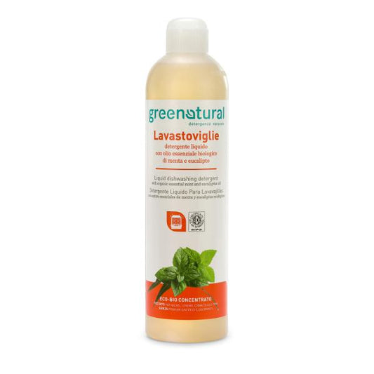 Detergente líquido para lavavajillas  Greenatural, 500 ml