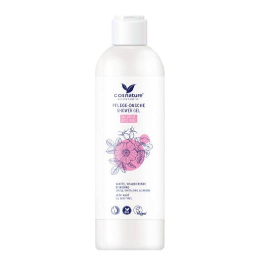 Gel ducha hidratante rosa salvaje BIO Cosnature 250 ml