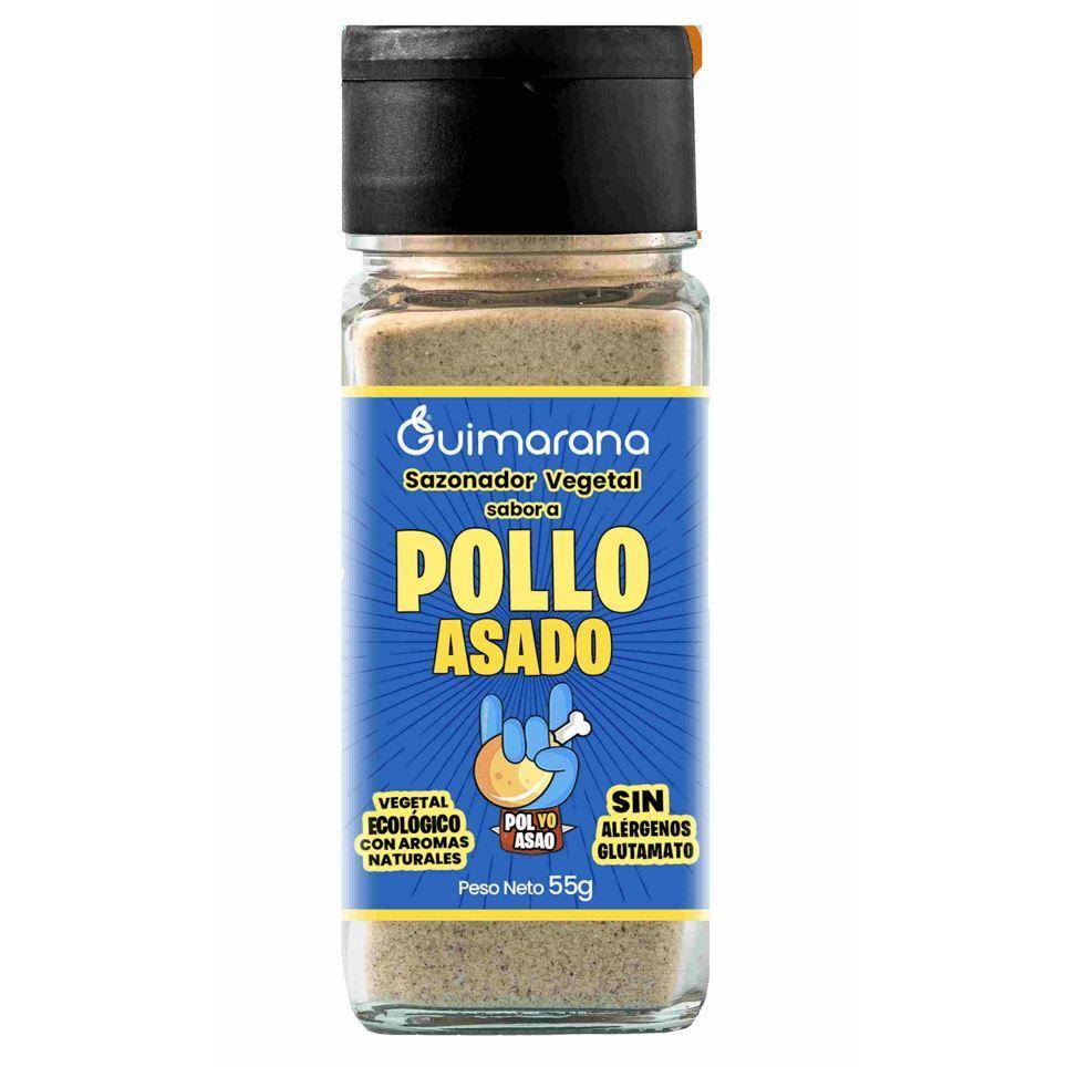 Sazonador vegetal sabor pollo asado Guimarana 55 g