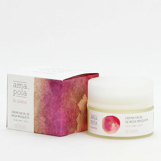 Crema regeneradora de rosa mosqueta Amapola Biocosmetics 50 ml