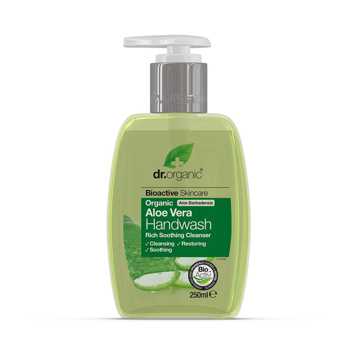 Jabón de manos Aloe Vera Dr. Organic 250 ml