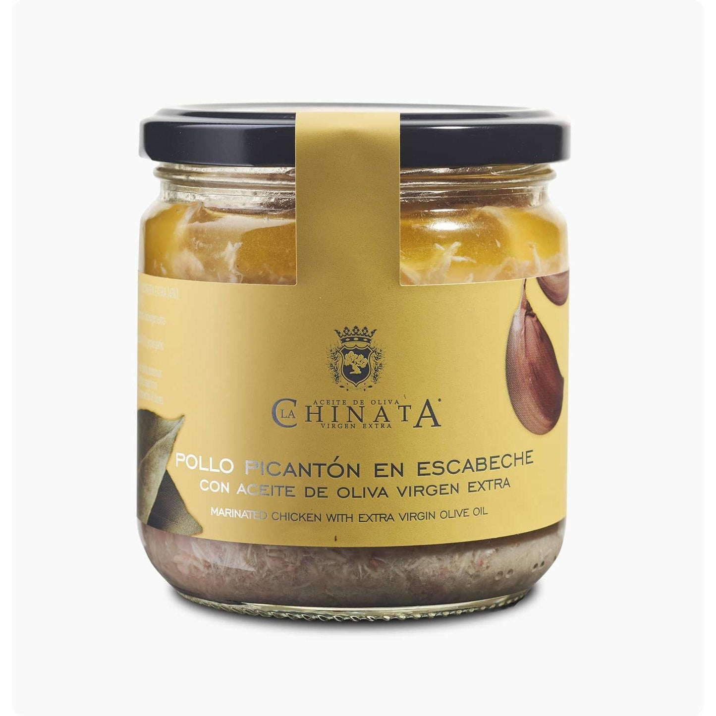 Pollo Picantón En Escabeche con Aceite de Oliva Virgen Extra La Chinata 300 g