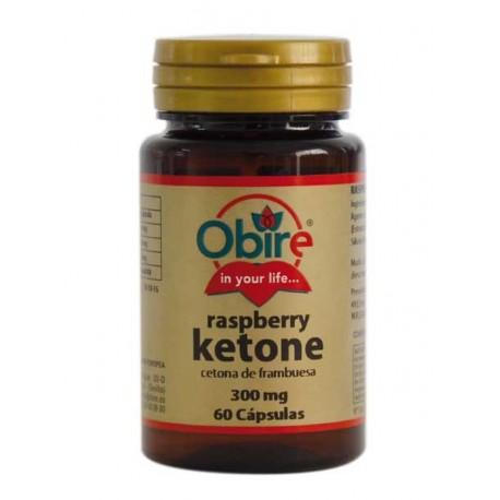 Raspberry Ketone (cetona de frambuesa) 300 mg Obire, 60 cápsulas