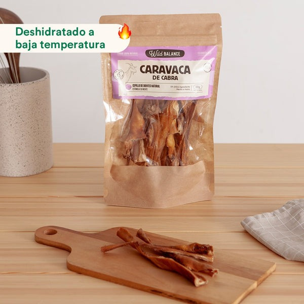 Mordedor natural Caravaca de cabra Wild Balance 60 g