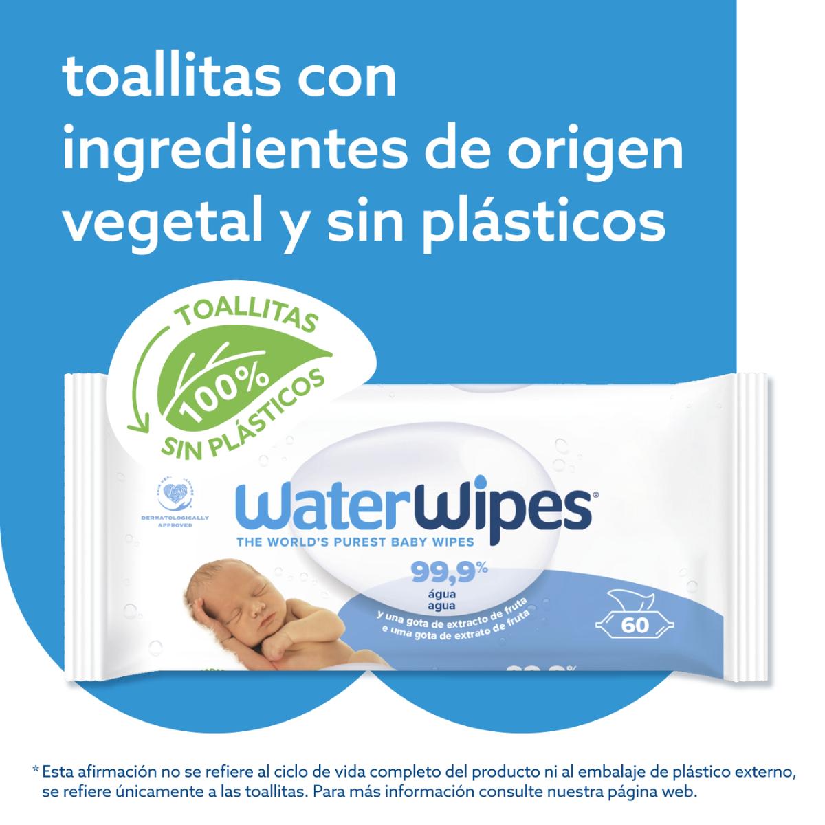 Toallitas de bebé WaterWipes BIO 240 Uds