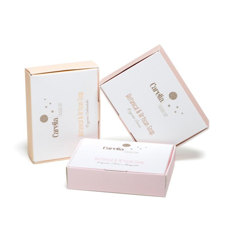 Jabón natural con cacao Carelia 100 g