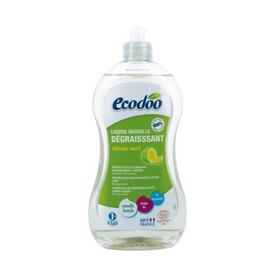 Lavavajillas Desengrasante de Limón Verde Ecodoo 500 ml