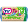 Bolsas basura Antigoteo Maxi 30L Handy Bag 20 uds 100% recicladas