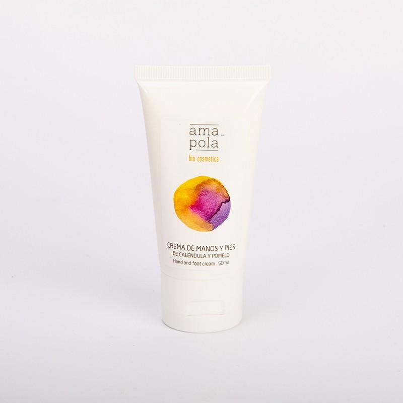 Crema de manos y pies de caléndula y pomelo Amapola 50 ml