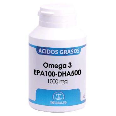Omega 3 Dha Alto Contenido Epa100-Dha500  1000 Mg Equisalud 120 Caps