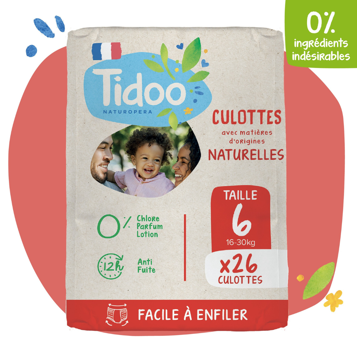 Braguitas de Aprendizaje  T6 (16/30 kg) Tidoo 26 unidades