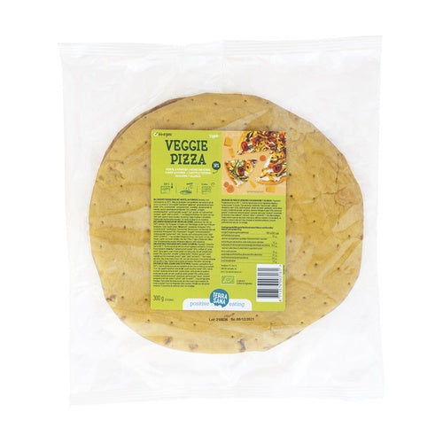 Bases de pizza vegetal con zanahoria y calabaza Terrasana 300 g