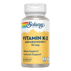 Vitamina K2 Menaquinone 7 Solaray, 30 cápsulas