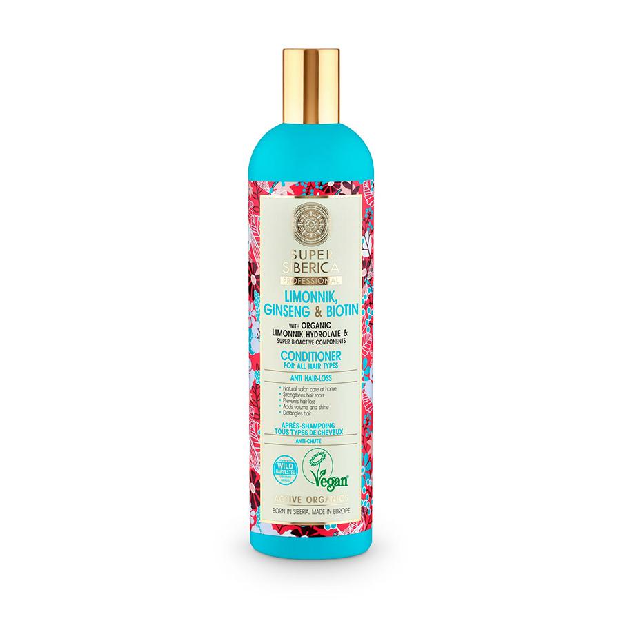 Bálsamo para todo Tipo de Cabello con Schizandra, Ginseng y Biotina Natura Siberica 400 ml