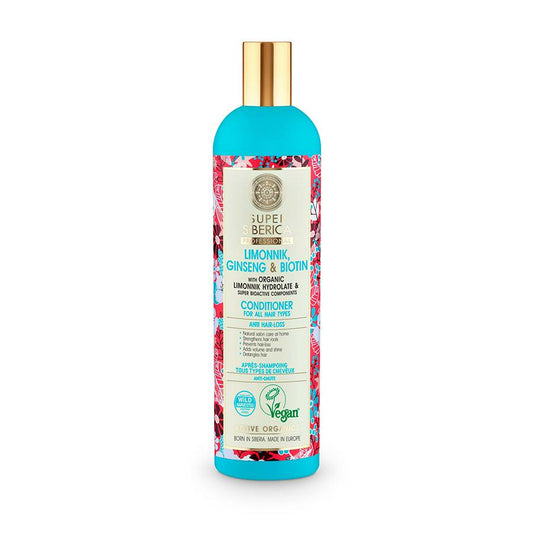 Bálsamo para todo Tipo de Cabello con Schizandra, Ginseng y Biotina Natura Siberica 400 ml
