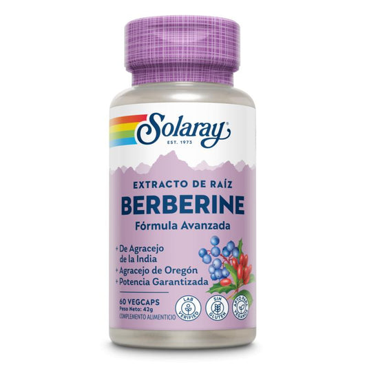 Berberine Solaray, 60 cápsulas vegetales (copia)