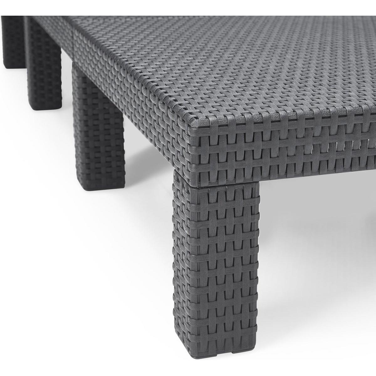 TUMBONA DAYTONA DELUXE 195 x 65 x 25 cm - Varios colores