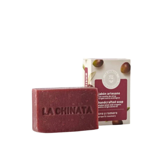 Jabón Artesano Antioxidante Uva Romero 100 gr La Chinata