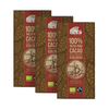 Pack 3x Pasta Pura 100% cacao en tableta Chocolates Solé 90 g