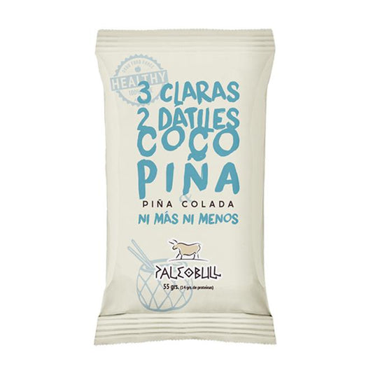 Barrita energética piña colada con coco Paleobull 55 g