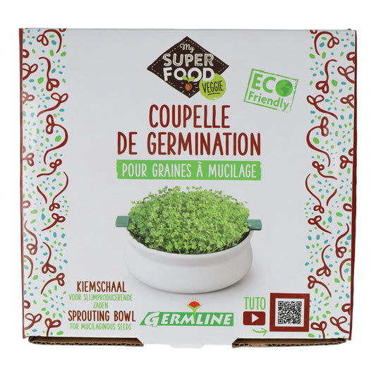 Bol para germinar con rejilla de plástico GermLine