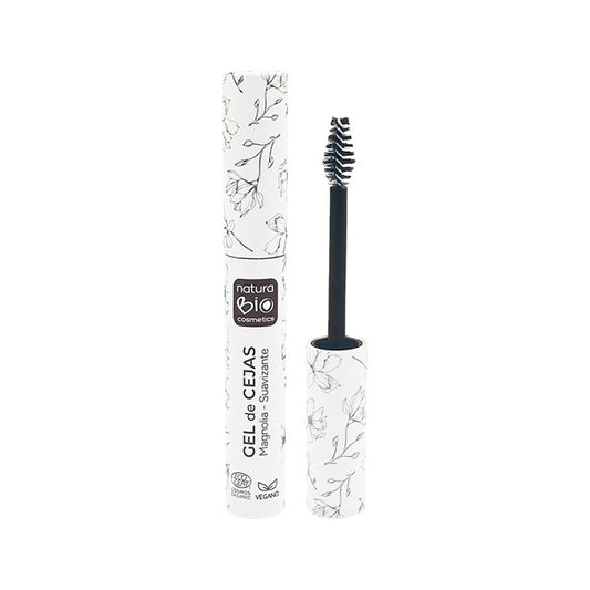 Gel Cejas 02 Marrón Alhambra Con Extracto de Magnolia, NaturaBio Cosmetics, 5 ml