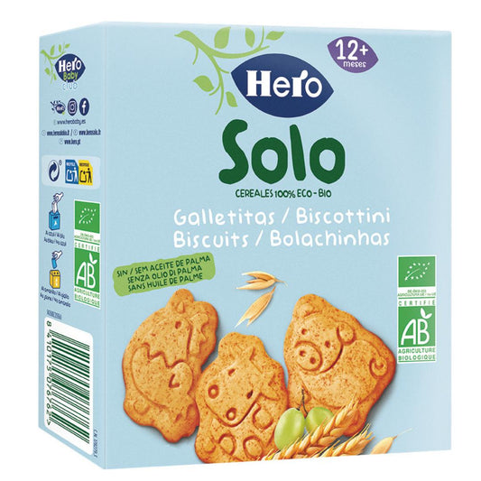 Galletitas animales Solo Cereales 100 g-Hero Solo