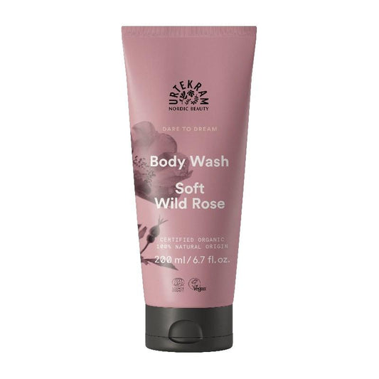 Gel de Baño Soft Wild Rose Urtekram 200 ml