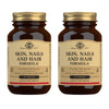Pack 2x Fórmula Pelo, Piel y Uñas Solgar 60 cápsulas