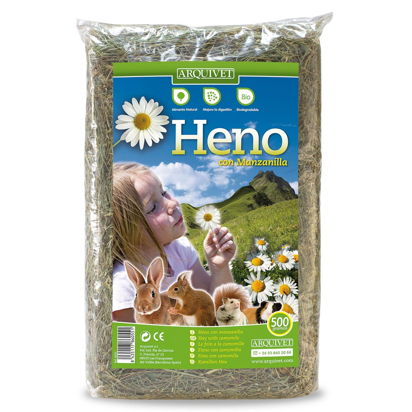 Arquivet Heno con manzanilla 500 g