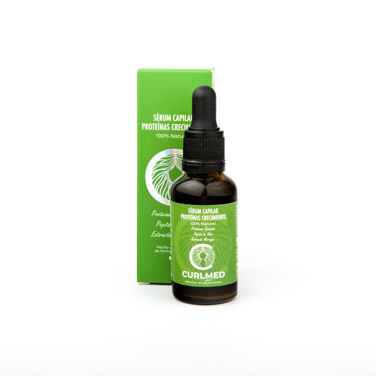Serum capilar proteínas y crecimiento CurlMed 30ml