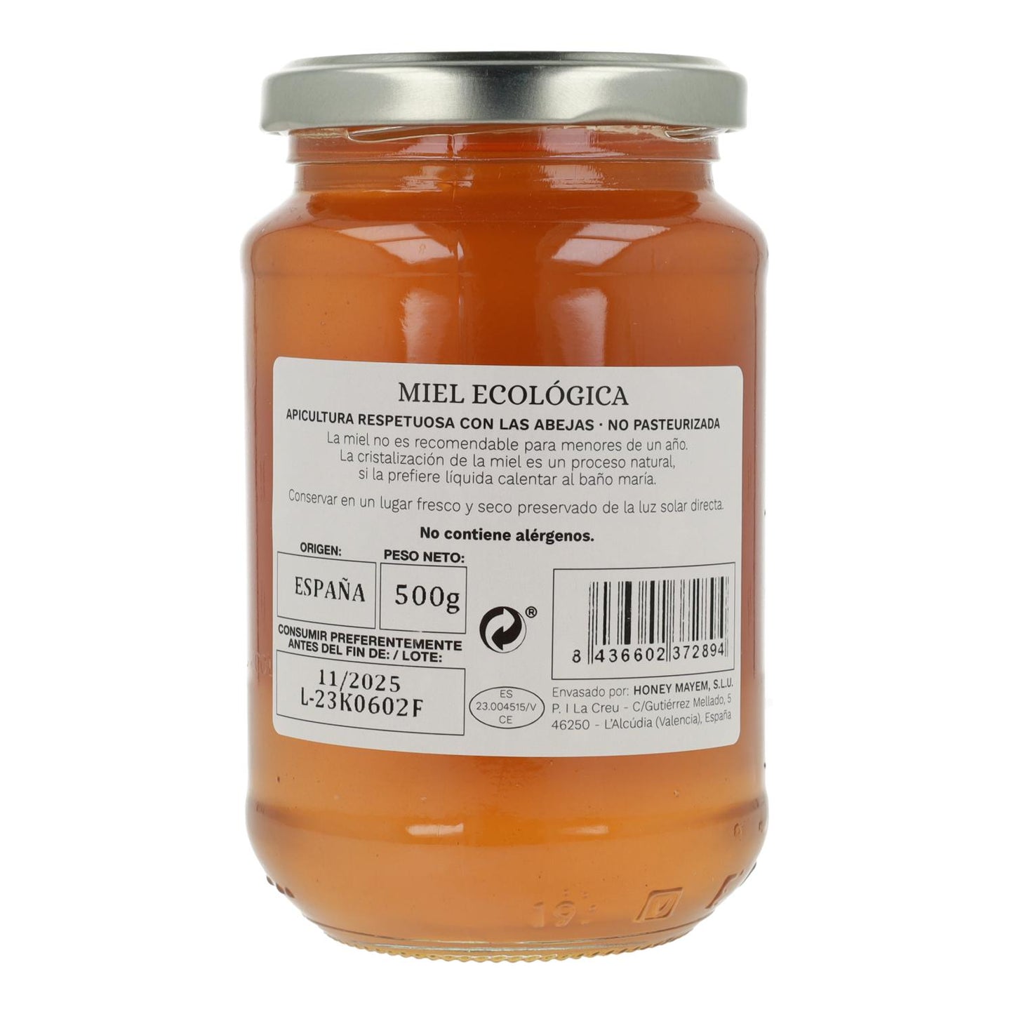 Miel milflores bio Mayem 500 g