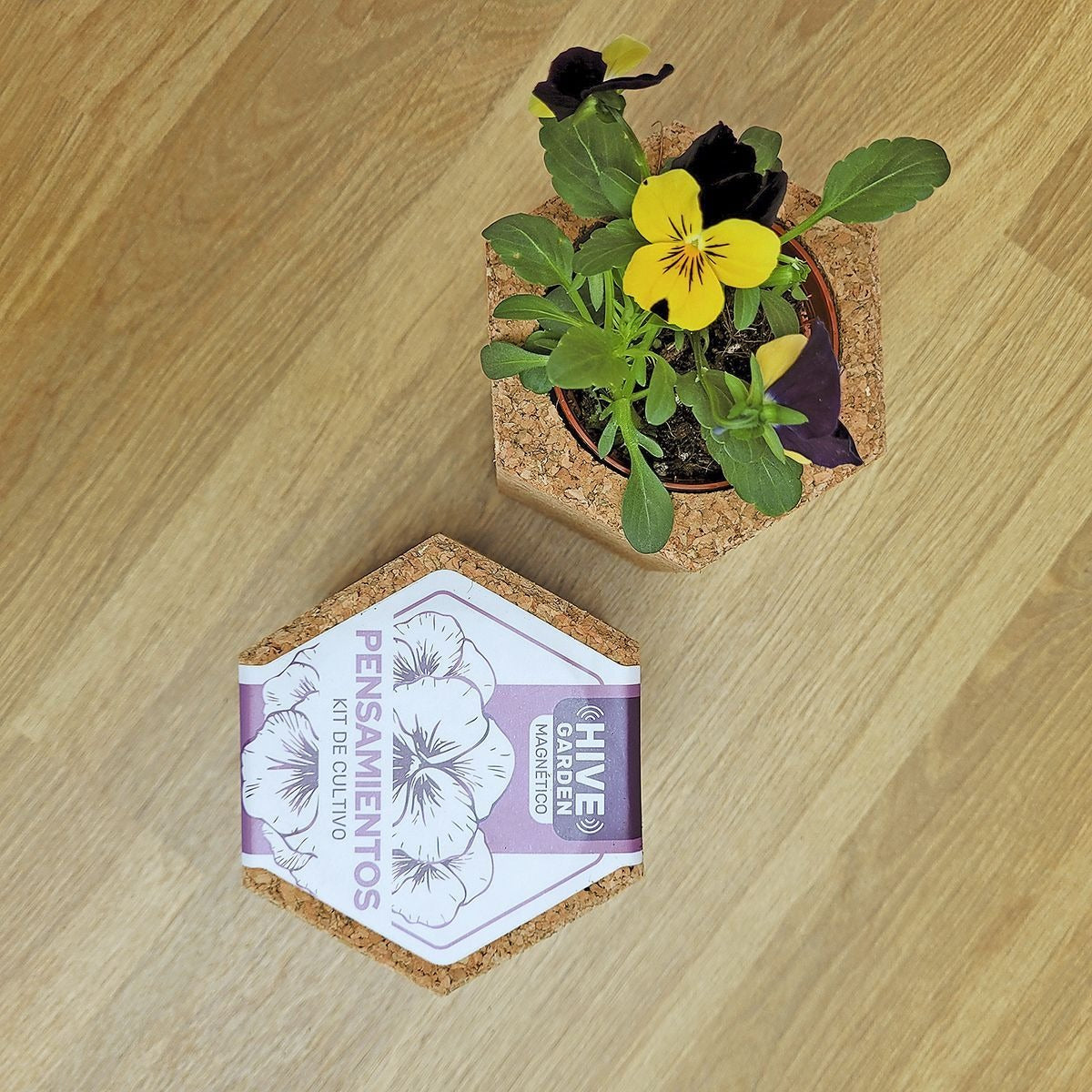 Cubo con imán de Pensamientos