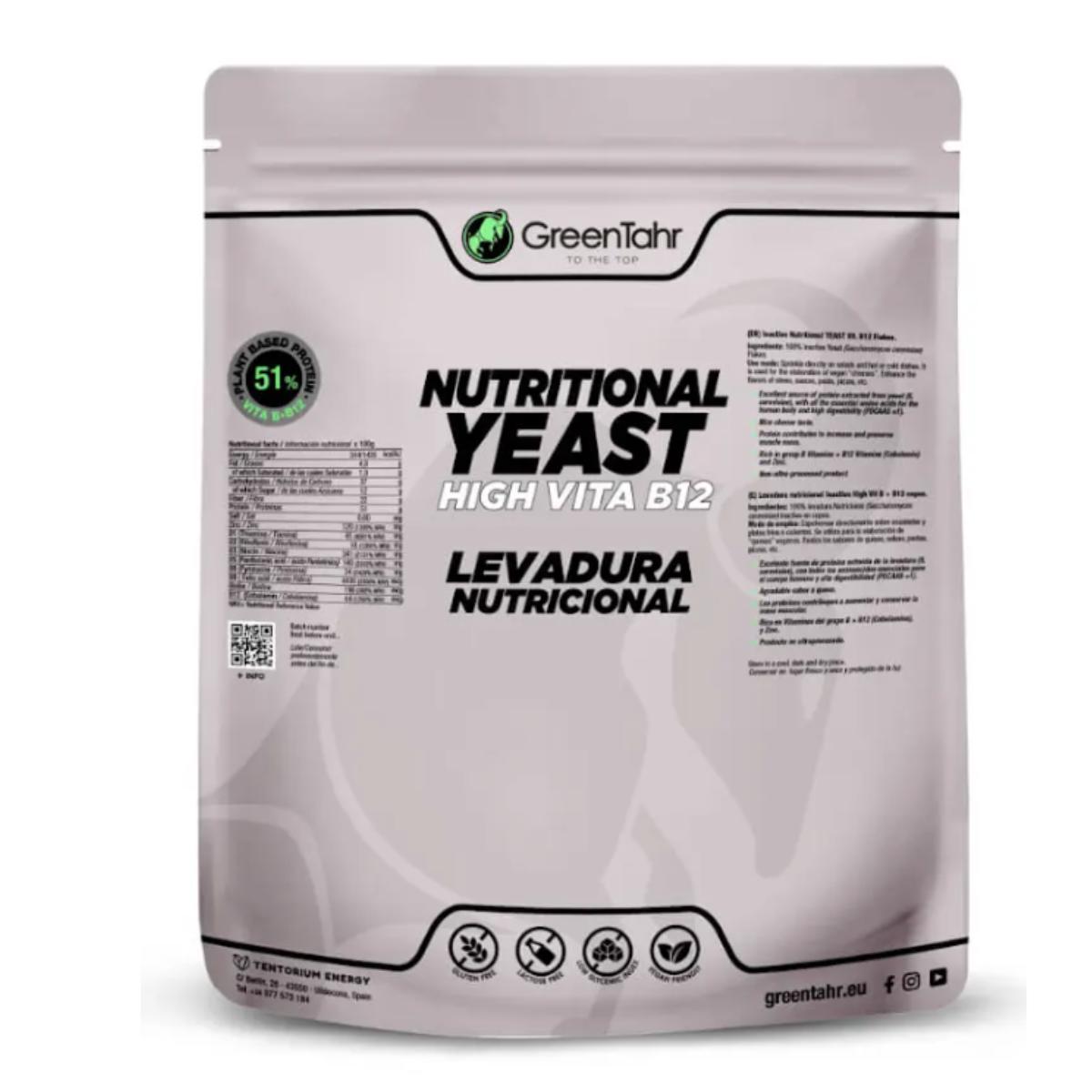 Levadura nutricional High Vita B12 copos: (500g) XXL Pack