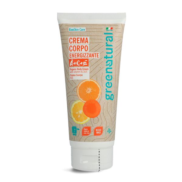 Crema cuerpo efecto seda Vitaminas A C E Greenatural 200ml