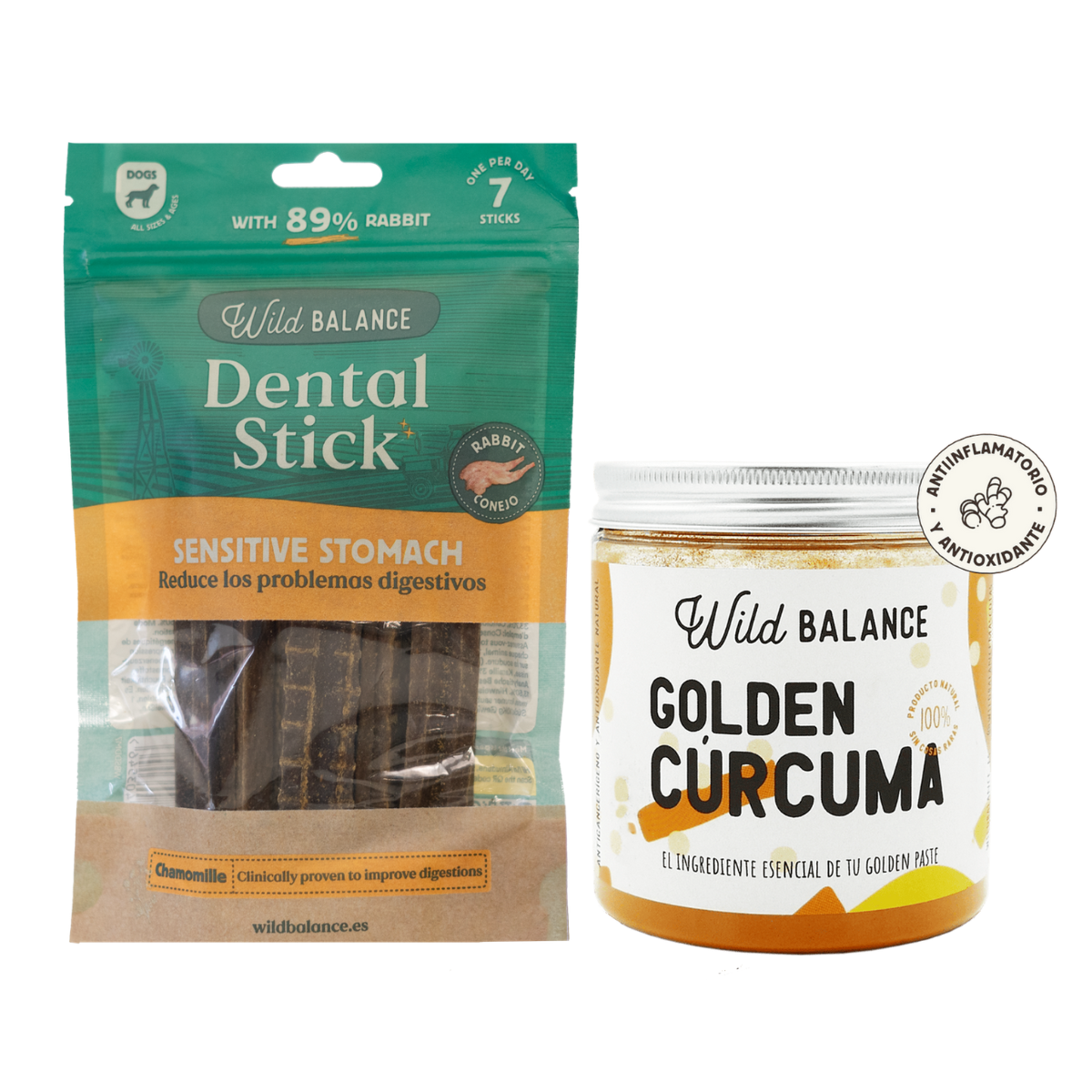 Pack bienestar intestinal Wild Balance