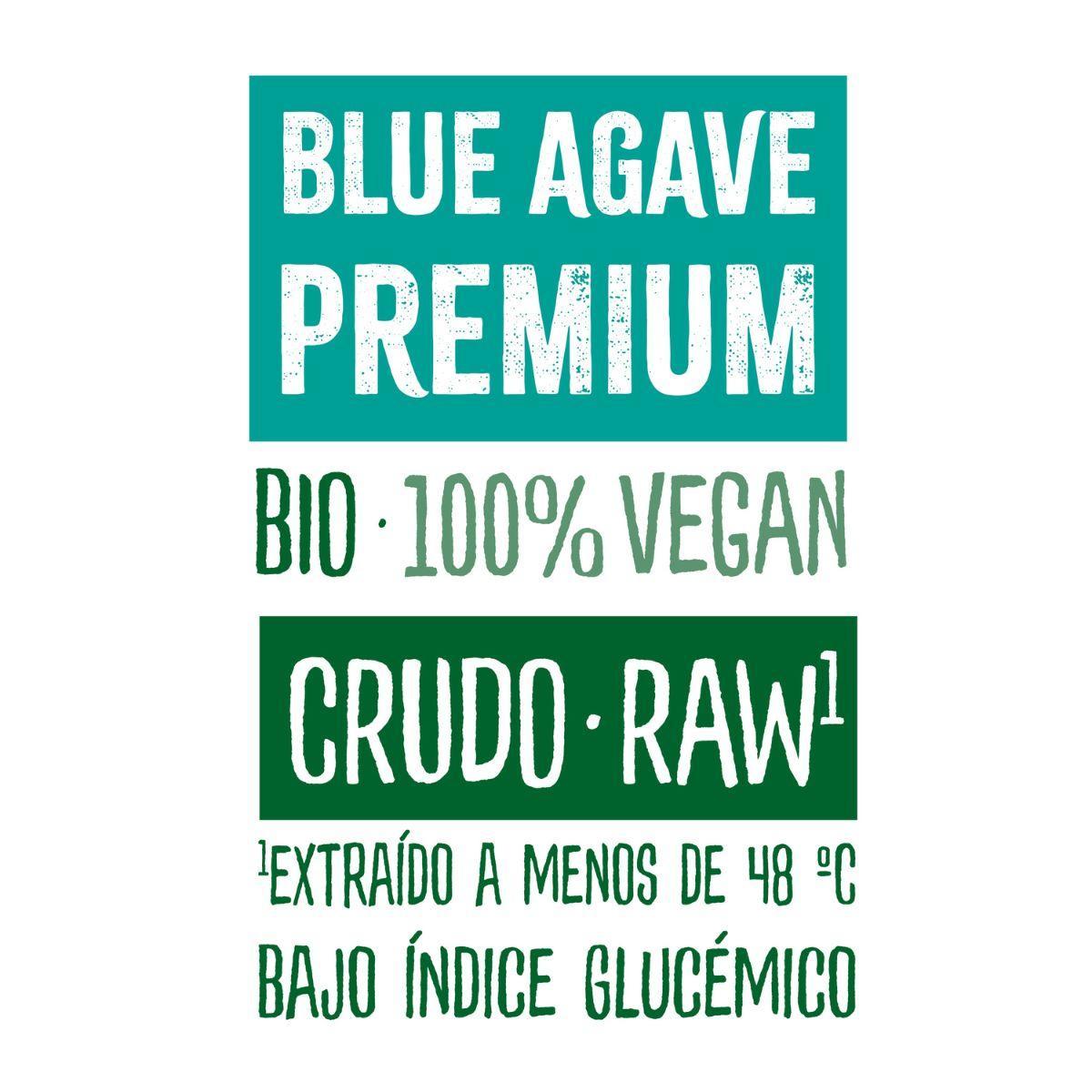 Pack 2 uds Sirope de Ágave Crudo Naturgreen 2 uds de 500 ml