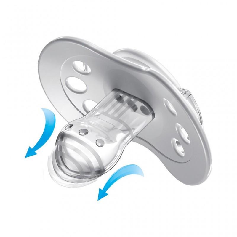 Chupetes dinámicos Indian Summer azul 2 unidades