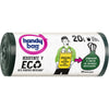 Bolsas basura Resistente y Eco 20L Handy Bag 15 uds 100% recicladas